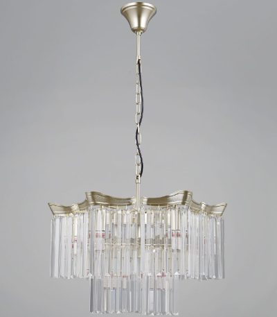 Подвесная люстра Illumico IL3357-6+3PSQ-24 GD LYRA