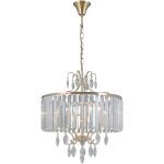 Подвесная люстра Illumico IL3519-5PSQ-24 AB LYRA