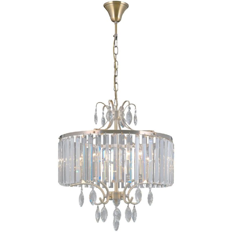 Подвесная люстра Illumico IL3519-5PSQ-24 AB LYRA Подвесная люстра Illumico IL3519-5PSQ-24 AB LYRA