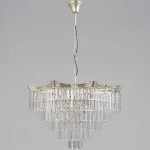 Подвесная люстра Illumico IL3575-8+4PSQ-24 GD LYRA