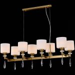 Подвесная люстра Illumico IL5182-8LLS-29 BRASS KELTIC