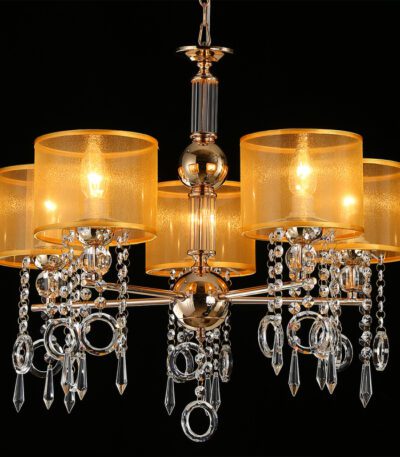 Подвесная люстра Illumico IL6219-5P-27 GD