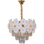 Подвесная люстра Illumico IL8139-5РLY-39 GD WT