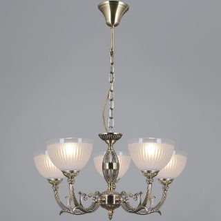 Подвесная люстра Illumico IL9939-5PSQ-24 AB CAPELLA