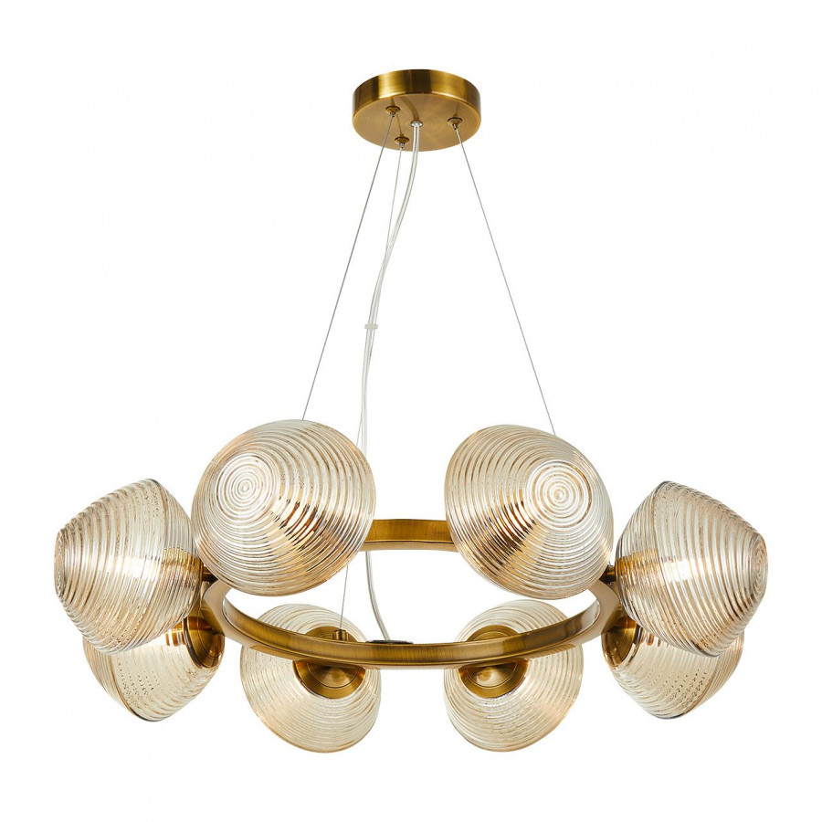 Подвесная люстра IMEX Oreon MD.9402-8-P-BR Подвесная люстра IMEX Oreon MD.9402-8-P-BR