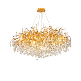 Подвесная люстра ImperiumLoft Droplet Chandelier Circle 213701-22