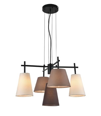 Подвесная люстра Indigo Abbinare 13032/5P Black V000533