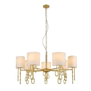 Подвесная люстра Indigo Amali 13026/7P Gold V000480