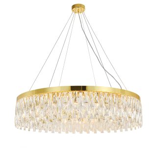 Подвесная люстра Indigo Anna 12029/18P Gold V000496