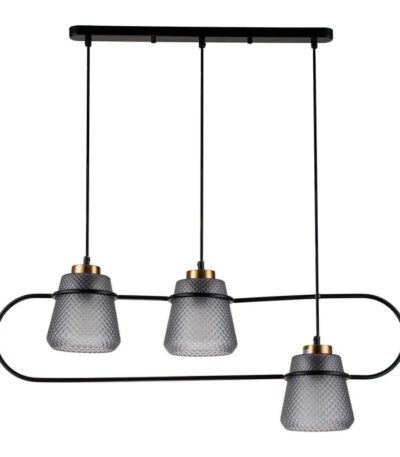 Подвесная люстра Indigo Astratto 11016/3P Black V000158