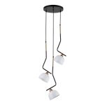 Подвесная люстра Indigo Attimo 10005/3P Black V000155