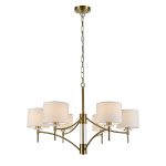 Подвесная люстра Indigo Boheme 13031/6P Brass V000525