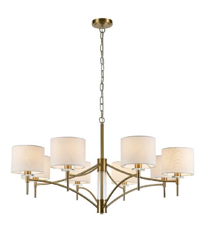 Подвесная люстра Indigo Boheme 13031/8P Brass V000526