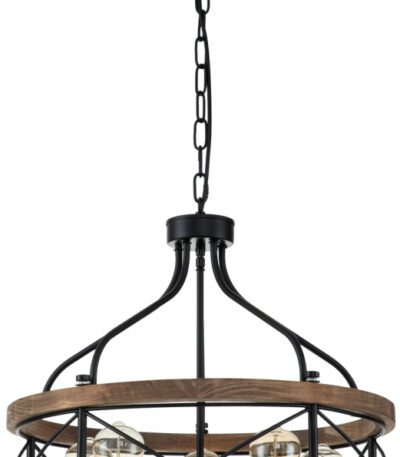 Подвесная люстра Indigo Camino 10017/5P Black V000206