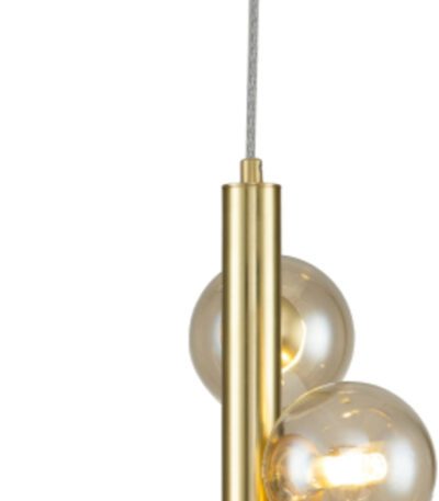 Подвесная люстра Indigo Canto 11026/5P Gold V000245