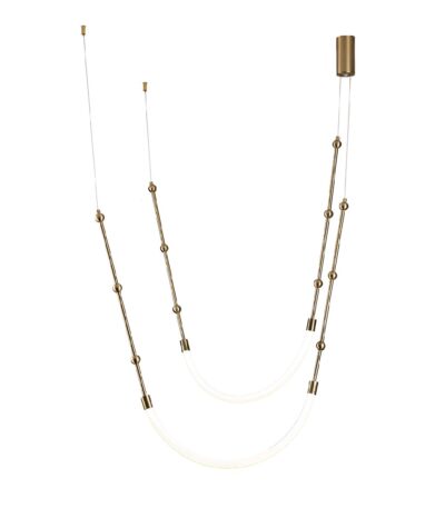 Подвесная люстра Indigo Corda 14010/2P Brass V000063L