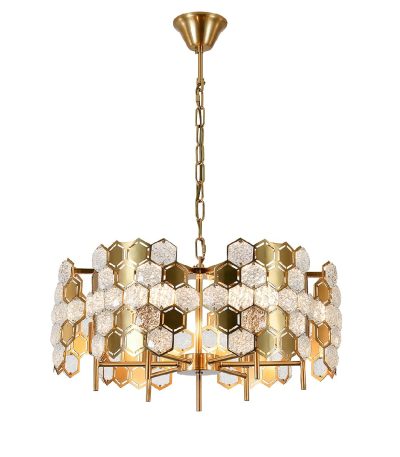 Подвесная люстра Indigo Delizia 12047/6P Brass V000571