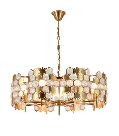 Подвесная люстра Indigo Delizia 12047/8P Brass V000572