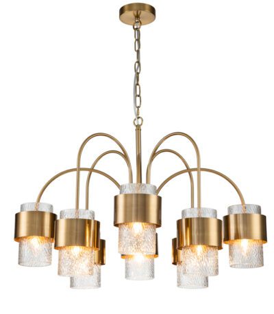 Подвесная люстра Indigo Eleganza 12019/A/8P Brass V000323