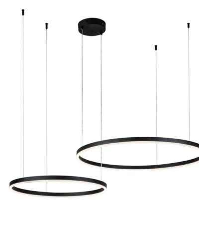 Подвесная люстра Indigo Galass 14001/2P Black V000030L