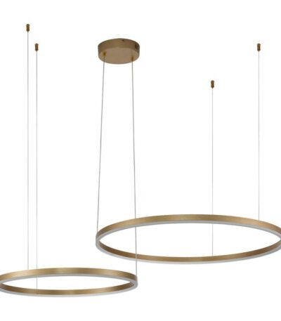 Подвесная люстра Indigo Galass 14001/2P Gold V000011L