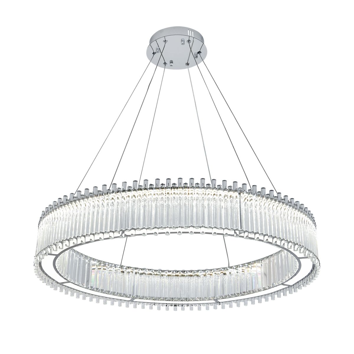 Подвесная люстра Indigo Grado 12056/B/1P Chrome V000196L Подвесная люстра Indigo Grado 12056/B/1P Chrome V000196L