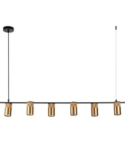 Подвесная люстра Indigo Liberta 11014/6P Gold V000149