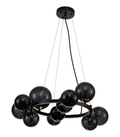 Подвесная люстра Indigo Molecola 11018/11P Black V000195