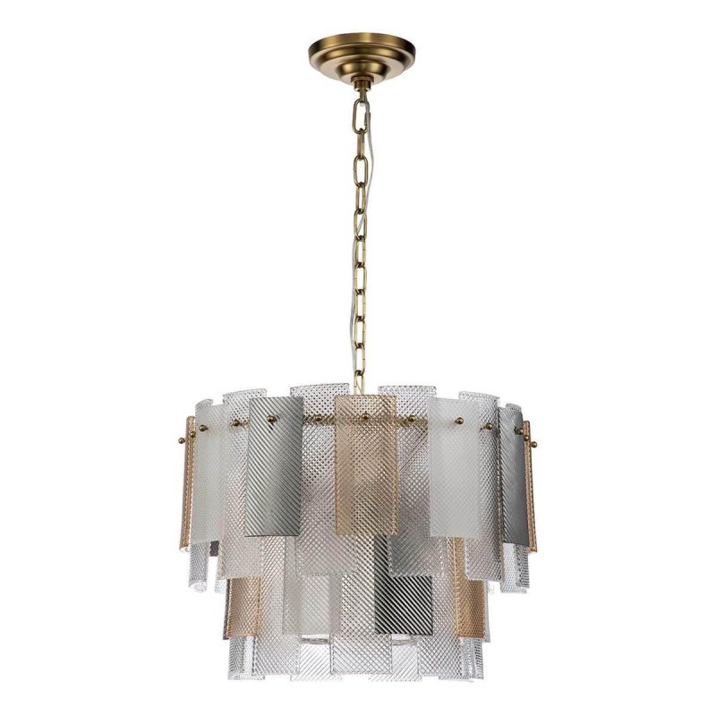 Подвесная люстра Indigo Neve 12014/11P Brass V000061 Подвесная люстра Indigo Neve 12014/11P Brass V000061