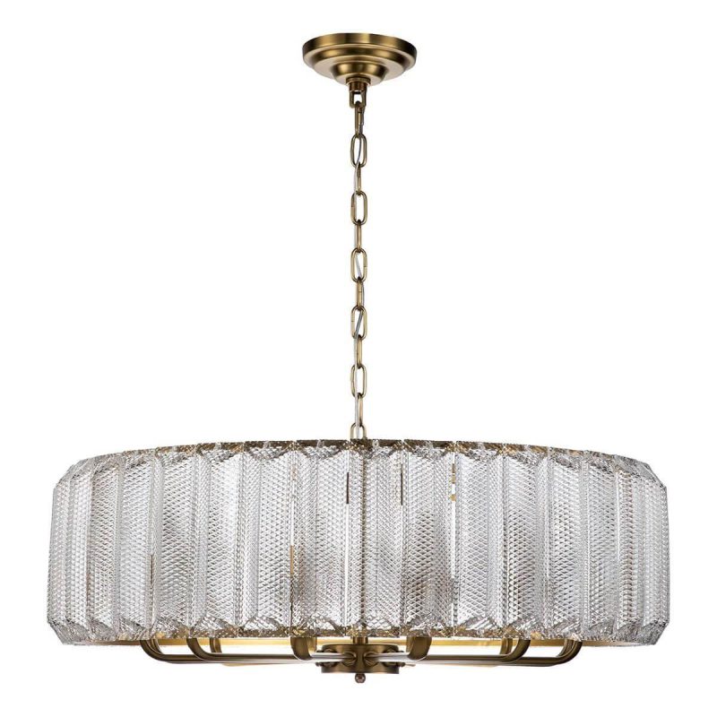 Подвесная люстра Indigo Piroet 12011/12P Brass V000053 Подвесная люстра Indigo Piroet 12011/12P Brass V000053