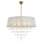 Подвесная люстра Indigo Tenerezza 13029/8P Brass V000513