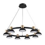 Подвесная люстра Indigo Traforo 11059/9P Black V000183L