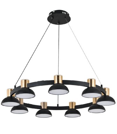 Подвесная люстра Indigo Traforo 11059/9P Black V000183L