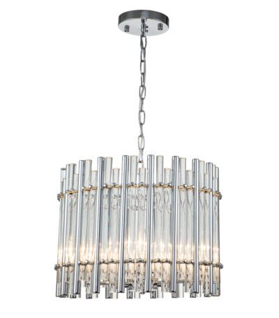 Подвесная люстра Indigo Violino 12025/5P Chrome V000307