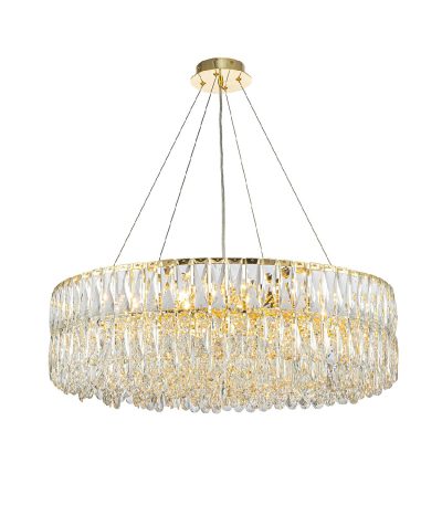 Подвесная люстра Indigo Vortice 12050/18P Gold V000598