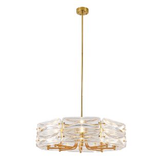 Подвесная люстра Indigo Zaffiro 12046/8P Brass V000499