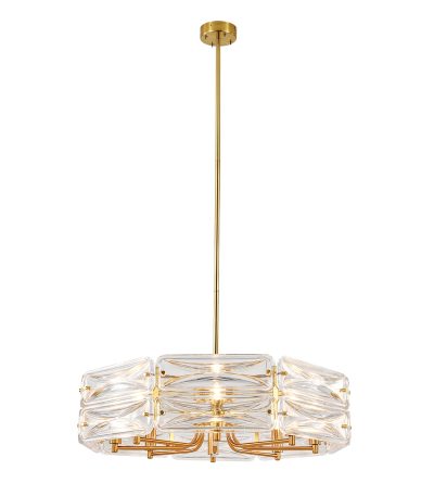 Подвесная люстра Indigo Zaffiro 12046/8P Brass V000499