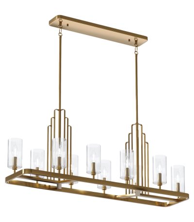 Подвесная люстра Kichler Kimrose QN-KIMROSE10-BNB