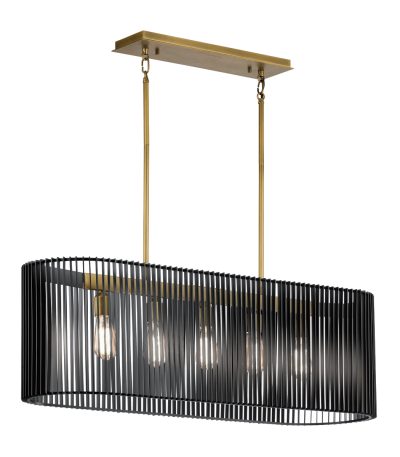 Подвесная люстра Kichler Linara QN-LINARA-ISLE-BK