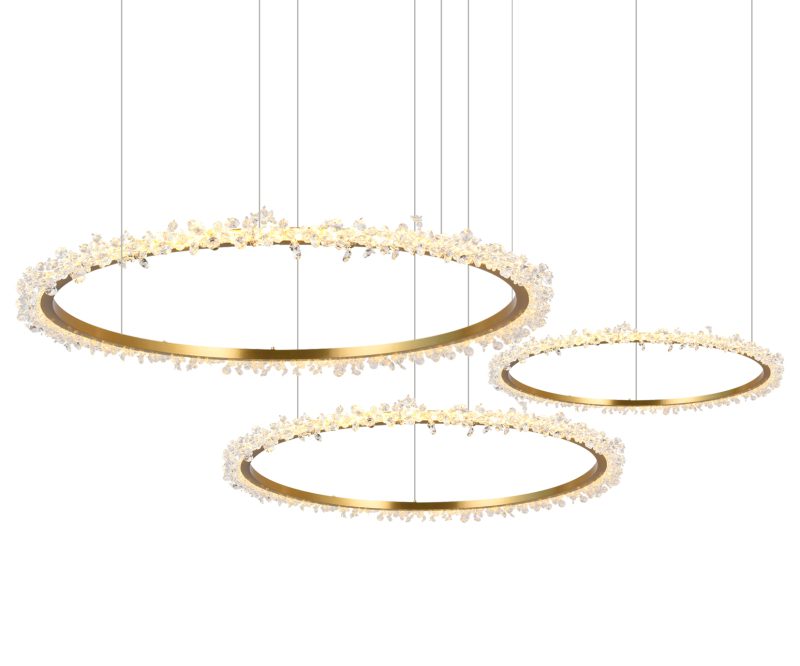 Подвесная люстра Kink Light ЛаураЛюкс 08454-40+60+80P,36 Подвесная люстра Kink Light ЛаураЛюкс 08454-40+60+80P,36