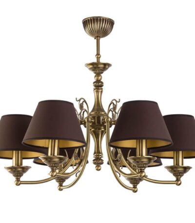 Подвесная люстра Kutek Casamia Abazur CAS-ZW-6 (P/A)