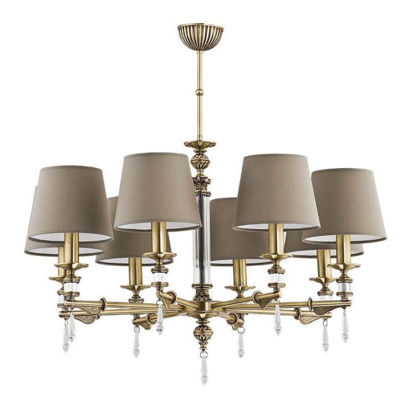 Подвесная люстра Kutek Merano Abazur MER-ZW-8 (P/A) Подвесная люстра Kutek Merano Abazur MER-ZW-8 (P/A)