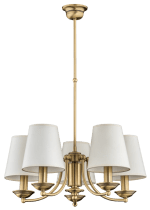 Подвесная люстра Kutek N Abazur N-ZW-5(P/A)