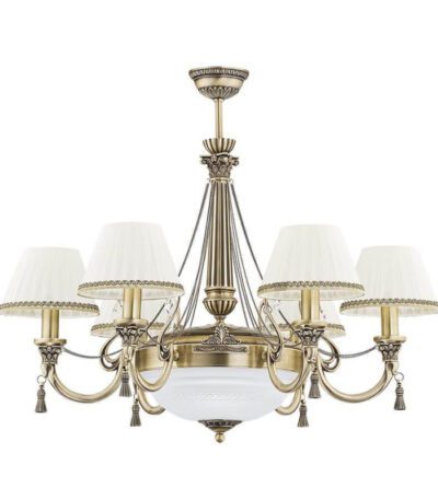 Подвесная люстра Kutek Roma Abazur ROM-ZW-6+1 (P/A)