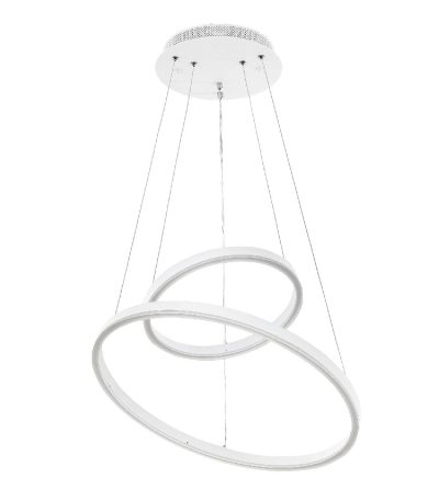 Подвесная люстра LED4U 55000-2 WH