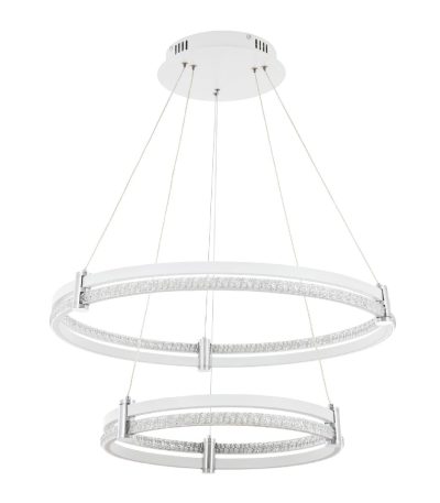 Подвесная люстра LED4U 8620-600-400 WT