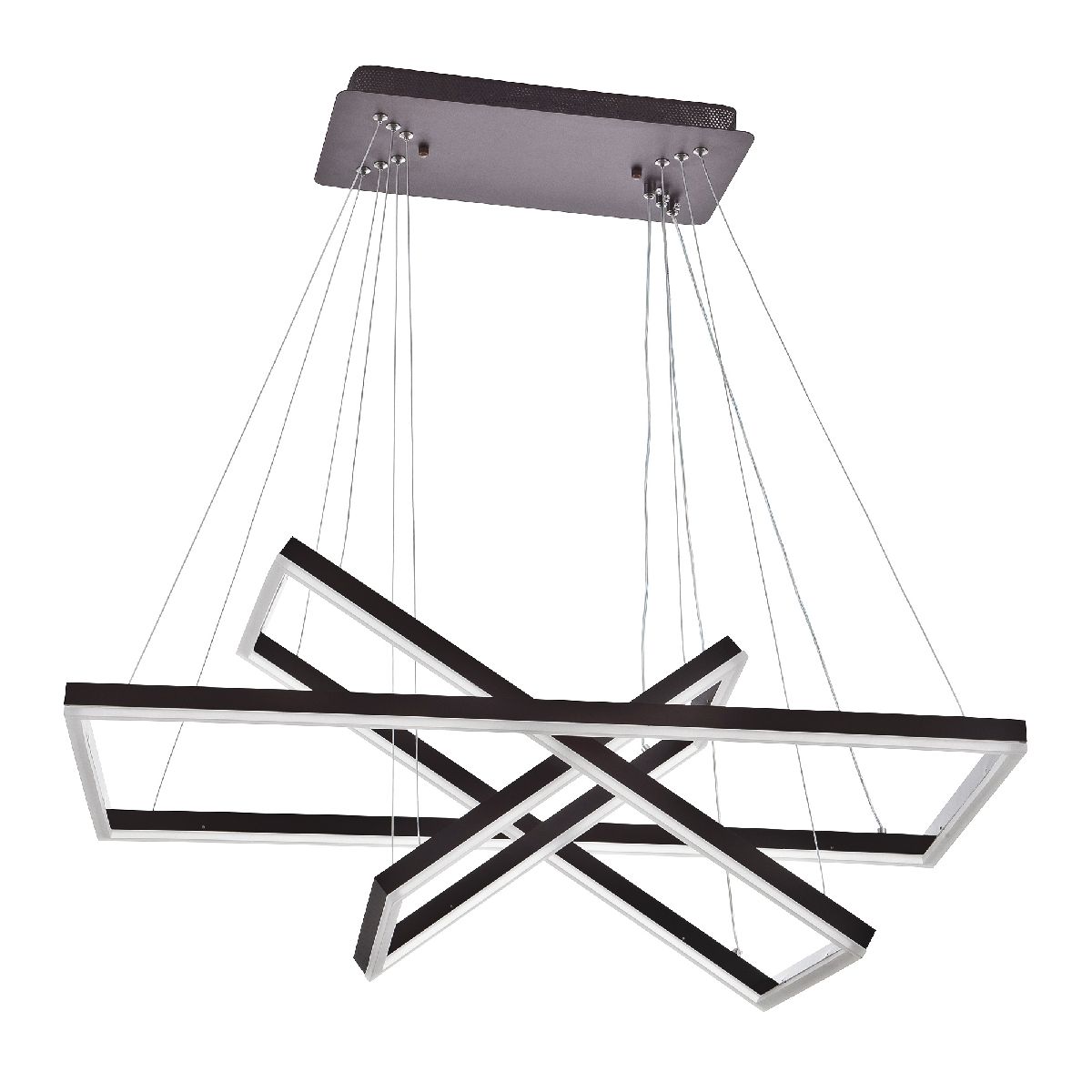 Подвесная люстра LED4U L11001-3HL BR Подвесная люстра LED4U L11001-3HL BR