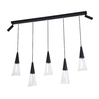 Подвесная люстра LED4U L7105-7 BK