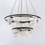 Подвесная люстра LED4U L7706-800-460 BK