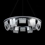 Подвесная люстра LED4U L7706-800 BK